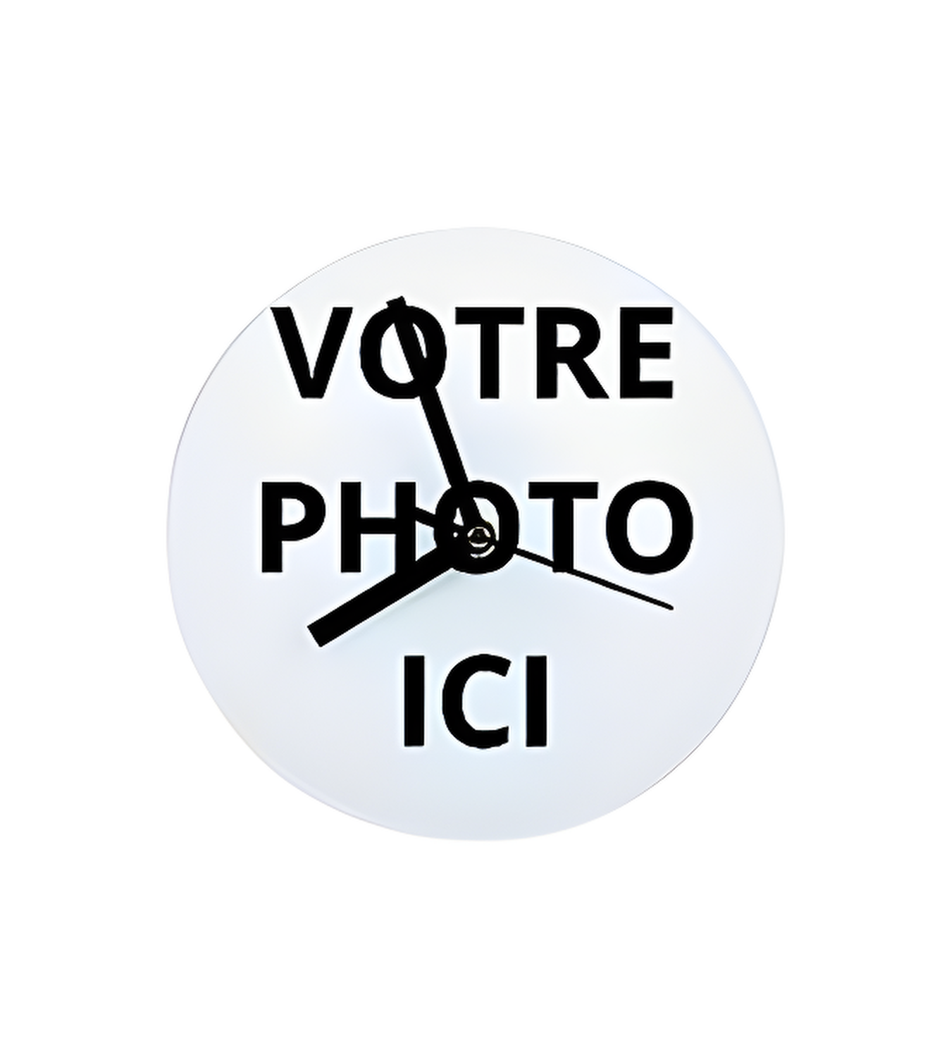LIQUIDATION - Horloge ronde 18cm