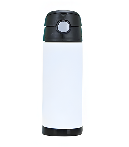 12 oz - Bouteille thermos enfant à paille - 350ml