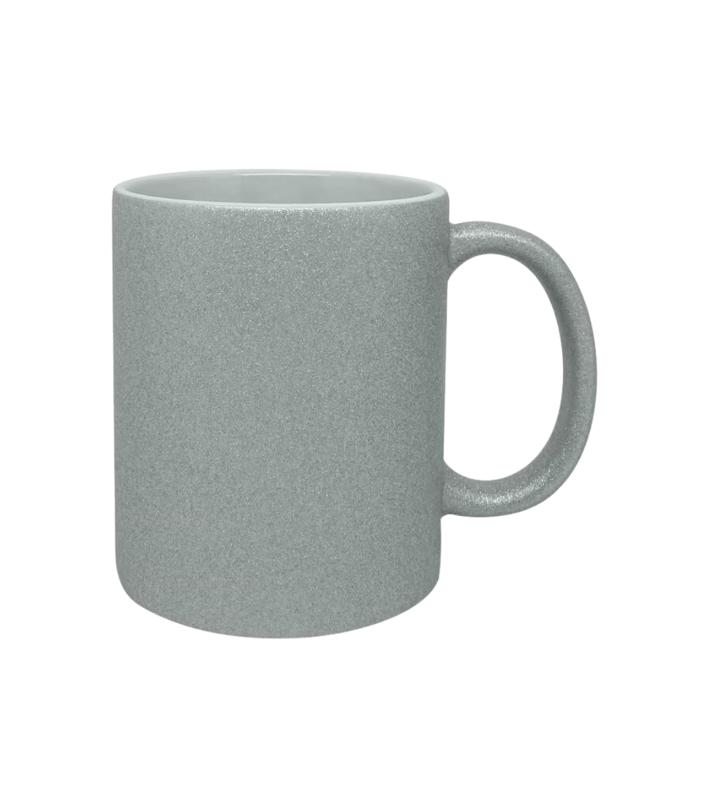 11 oz - Tasse céramique argent - 325ml