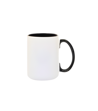 15 oz - Tasse céramique intérieur coloré - 440ml