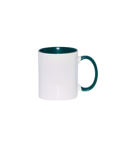 11 oz - Tasse céramique intérieur coloré - 325ml