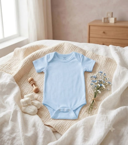 Body Bébé en Coton Personnalisé – Douceur et Style pour votre Tout-Petit