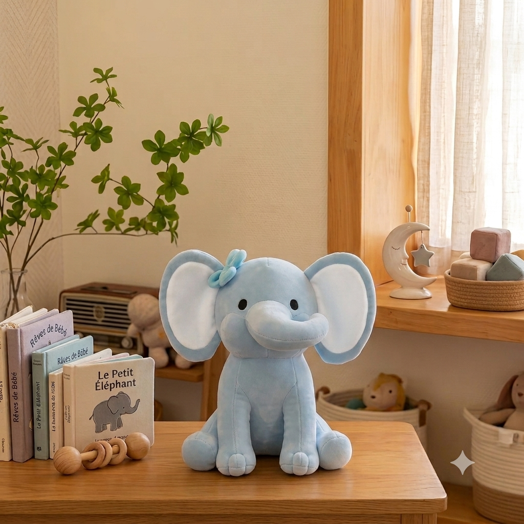 Peluche Éléphant Personnalisée