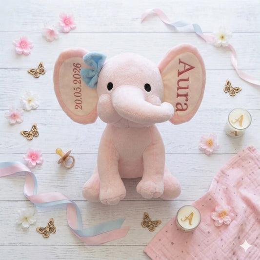 Peluche Éléphant Personnalisée